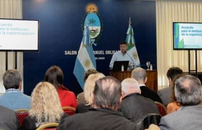 Coparticipaci�n: intendentes ser�n informados este viernes