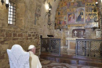 Francisco en As�s: �El perd�n de Dios no conoce l�mites�