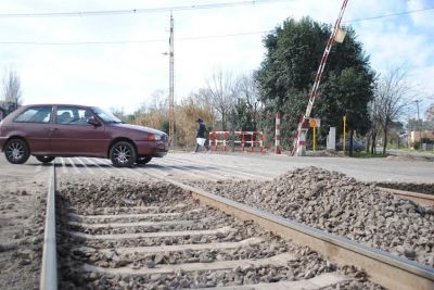 Reparaci�n del paso a nivel San Mart�n: c�mo se debe egresar e ingresar a la ciudad