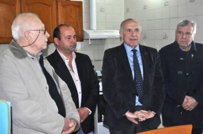 Se inaugur� la obra de gas natural en Campos Salles