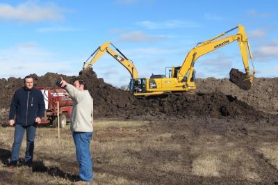 Comenzaron las obras para la planta de separaci�n de residuos