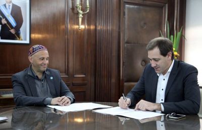 Garro firm� un acuerdo por �Una Ciudad Sustentable�