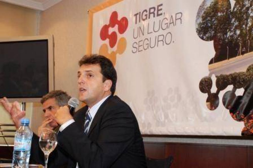 Massa destac� oportunidades de Tigre para los inversores en la Expo Real Estate 