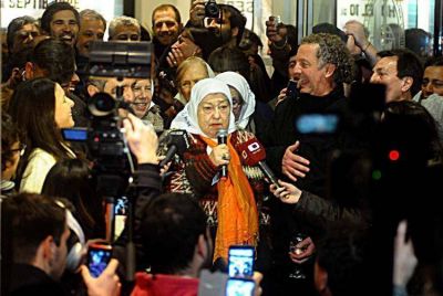 Hebe de Bonafini lleg� a Mar del Plata para cerrar un congreso de comunicaci�n