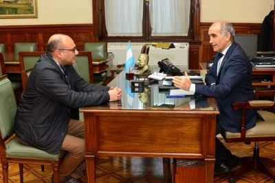 Reino fue recibido por el vicegobernador provincial