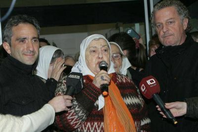 Hebe de Bonafini lleg� a Mar del Plata e incit� a 