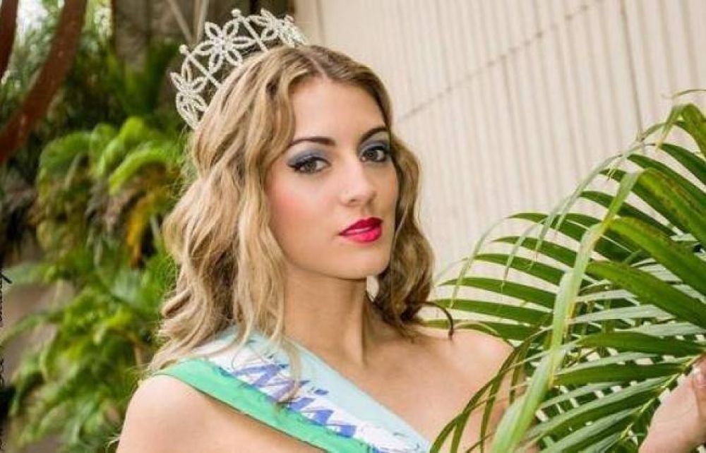 Es finalista de Miss Argentina y milita por la deteccin precoz de la sordera