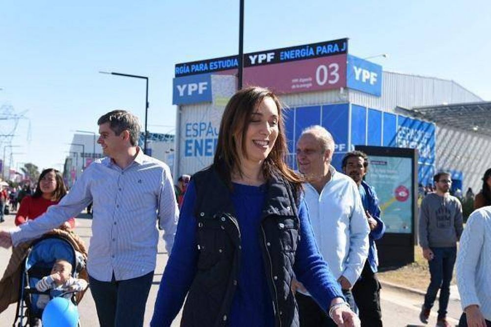 Pe�a, Vidal y Lombardi visitaron Tecn�polis en Villa Martelli