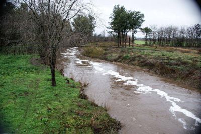 Obras en el r�o Luj�n: 