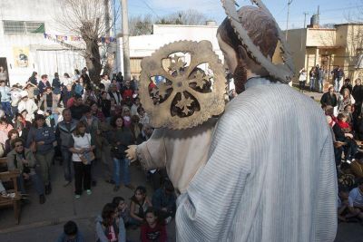 Los vecinos le rindieron devoci�n a San Cayetano