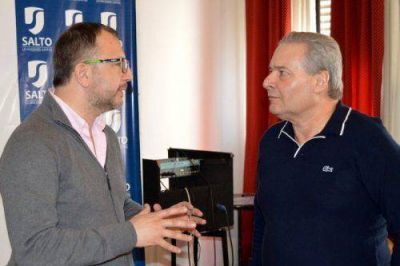 Alessandro agradeci� la visita de Perechodnik a Salto