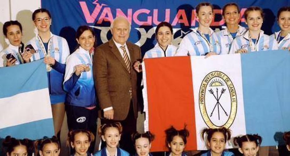 Lifschitz salud� al equipo de pat�n Vanguardia