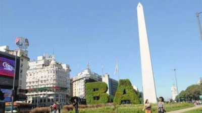 Festejos por el aniversario del Obelisco
