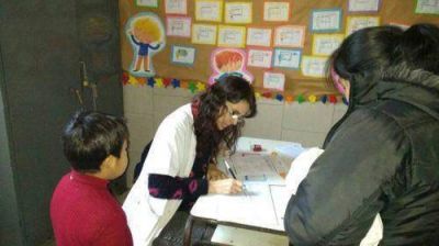 Con la vuelta a clases, siguen los controles de salud