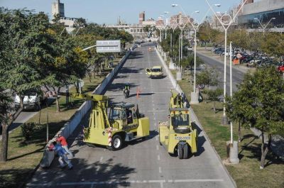 Avanzan las tareas para el armado del circuito callejero
