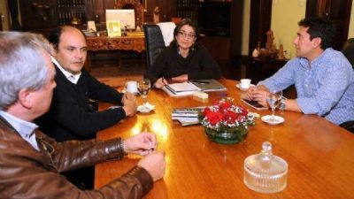 Corpacci se reuni� con Ferreyra