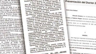 Zamora declar� por la causa Sue�os Compartidos y destac� que en Santiago el proyecto 