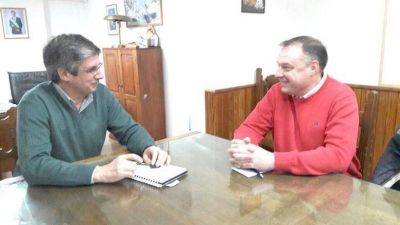 Ongarato se reuni� con el coordinador del Grupo Vitivin�cola �M�s Austral�