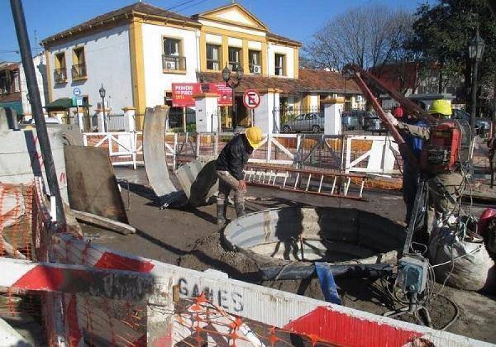 Tigre: Una tuneladora para avanzar con las cloacas en Avenida Liniers