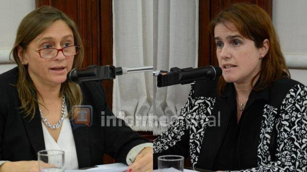 Las elegidas por Bordet para el Copnaf expusieron en el Senado