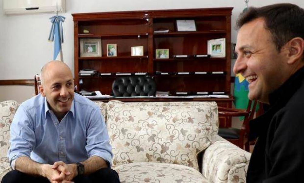 El intendente Ducot� se reuni� con el Diputado Ivoskus