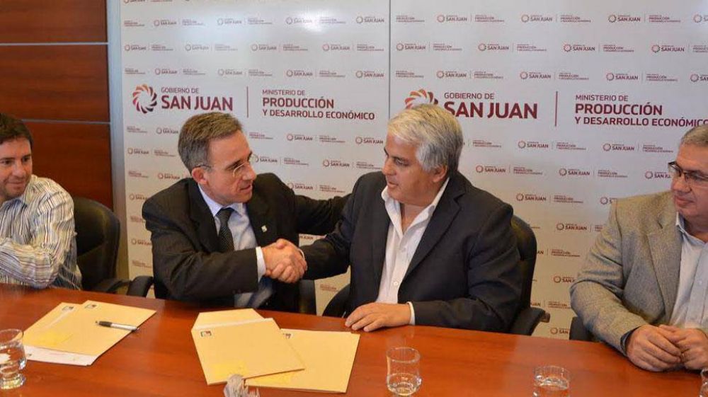 Producci�n firm� acuerdos de cooperaci�n con la Universidad Cat�lica de Cuyo