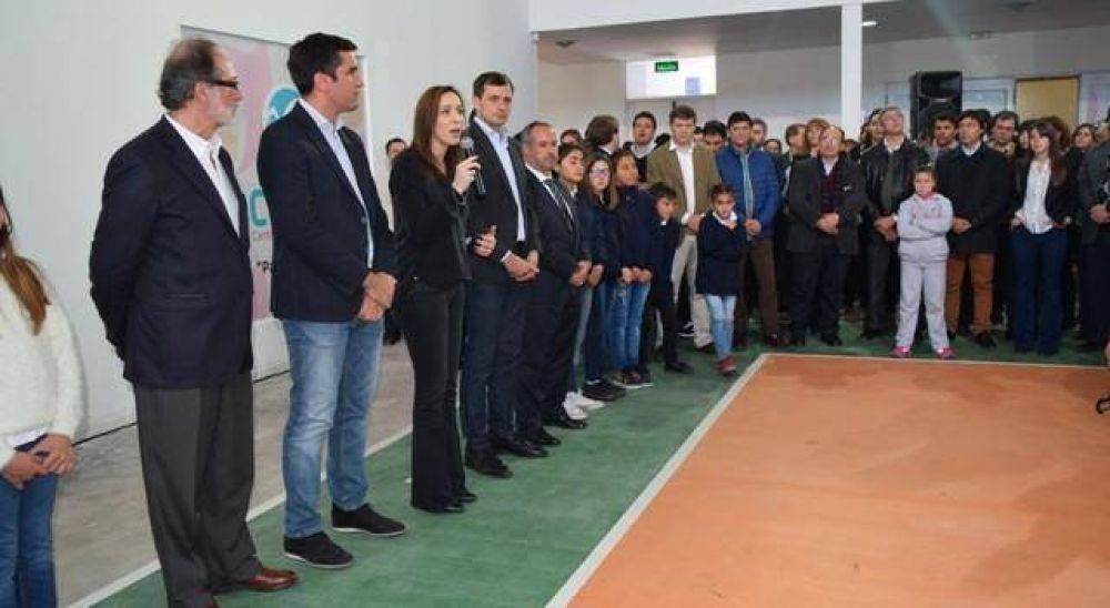 El Intendente Salomn particip de la visita de la Gobernadora Vidal a Bolvar