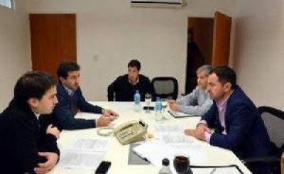 El diputado Fabio Britos se reuni� con el ministro de Infraestructura Edgardo Cenz�n