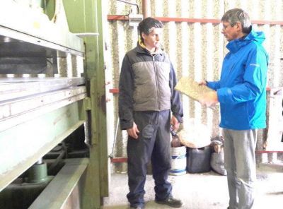 VISITA A LA PLANTA DE TRATAMIENTO DE RESIDUOS S�LIDOS URBANOS: Ongarato subray� la importancia de la correcta separaci�n de los residuos domiciliarios