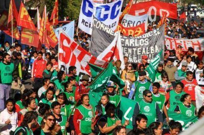 ATE, docentes, m�dicos y judiciales realizaron paro nacional