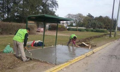 Tigre instal� nuevos refugios en las paradas de colectivo de la Ruta 27