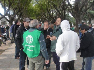 ATE realiz� un paro nacional al cual adhiri� Baradero