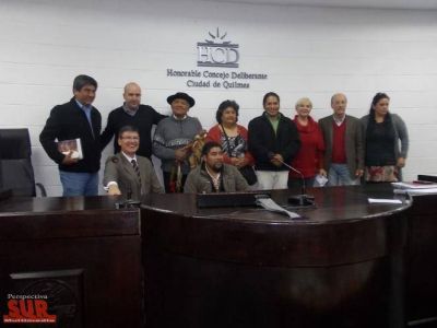El Cacique tucumano se reuni� con funcionarios y concejales en el HCD