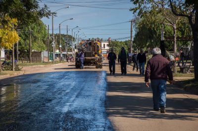 Desde el municipio admitieron que fall� el material del bacheo