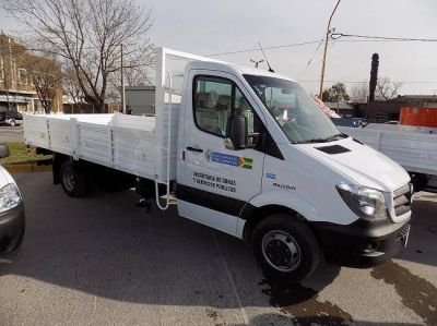 Incorporaron veh�culos para Obras P�blicas y Bromatolog�a