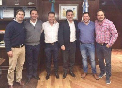 Nardini recibi� a Ritondo e intendentes