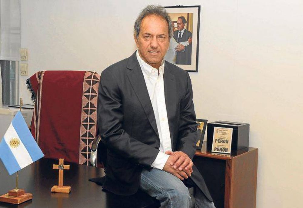 Scioli: �Lo �nico que falta ahora es que no se pueda hacer pol�tica�