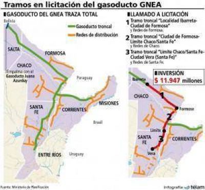 Asignan prioridad a obras del gasoducto del NEA y m�s recursos en presupuesto 2017