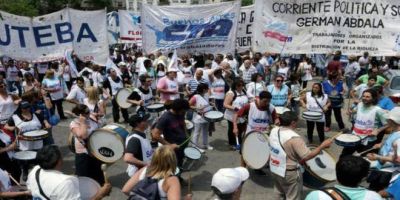 Sin di�logo con el gobierno, los docentes bonaerenses ya preparan un paro de 48 horas