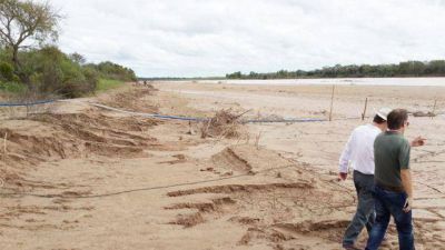 Las obras del acueducto de El Impenetrable se reanudaron tras varios meses de paralizaci�n