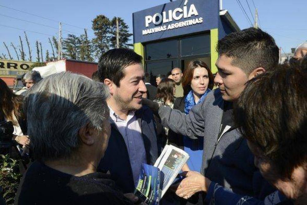 Nardini dej� inaugurada la tercera sede de patrulla municipal