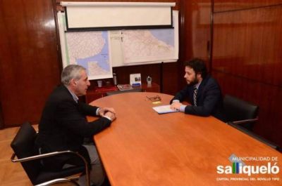 Gestiones por una obra para el centro de salud y viviendas