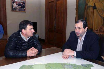 Importante convenio firm� el Municipio de Azul con el OPDS