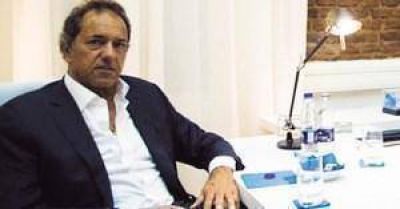 Tras la reuni�n con la ex presidenta, Scioli lleva mensaje conciliador al PJ