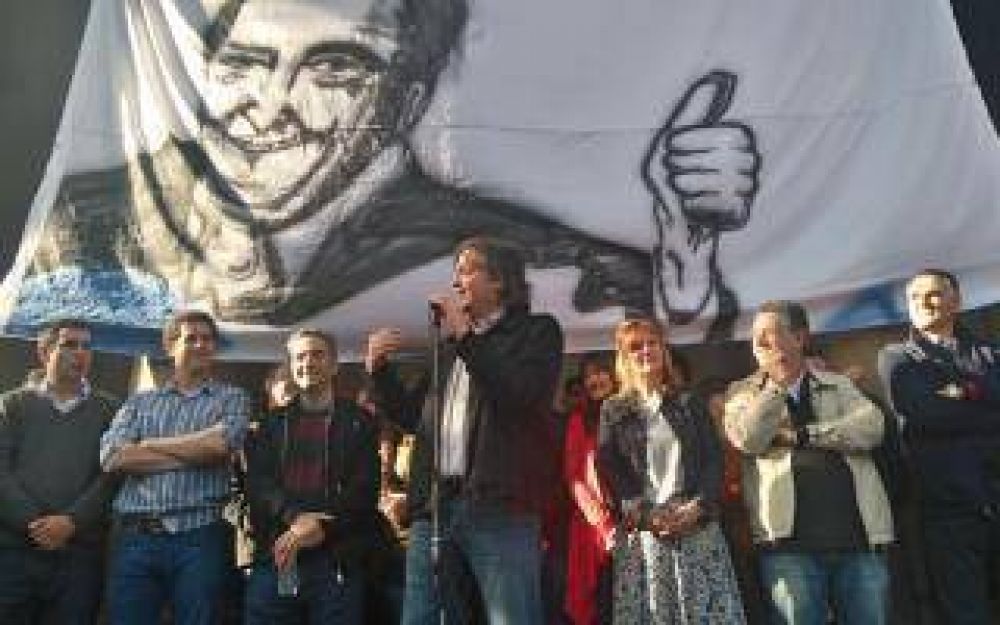 Secco y Mximo Kirchner pusieron en marcha el Frente Ciudadano en La Plata