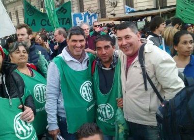 ATE Seccional Arrecifes, Ramallo y Salto dijo presente en Plaza de Mayo