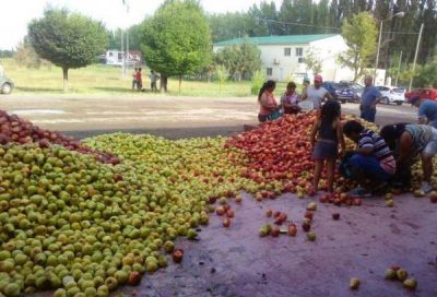 Productores se plantar�n en Casa Rosada con manzanas