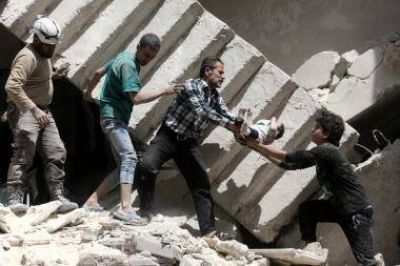 La situaci�n humanitaria en Alepo es 