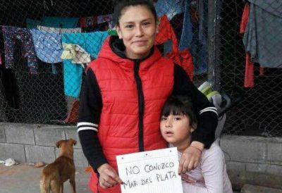 La militante K desminti� haber estado en la pedrada a Macri