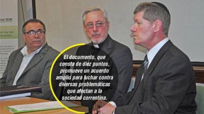 M�ximas autoridades confirmaron su r�brica en acta ecum�nica
